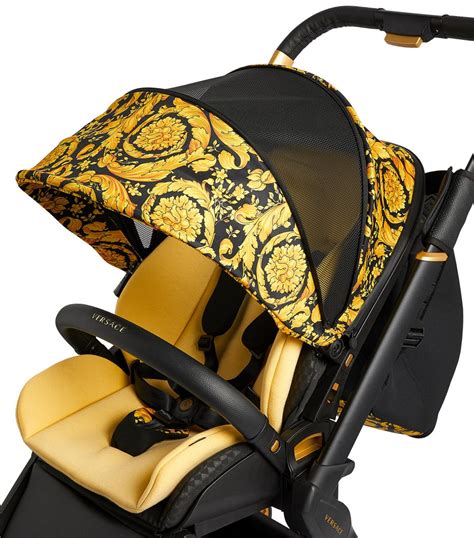 versace designer prams|Versace baby pram.